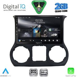DIGITAL IQ RSD 1296_CPA (10inc) MULTIMEDIA TABLET for JEEP WRANGLER  mod. 2014-2017
