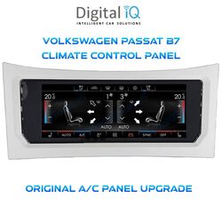 DIGITAL IQ CCP 764_CP (6.9") (PQ) CLIMATE CONTROL PANEL for VW PASSAT (B7) mod. 2011-2015