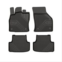 Πατάκια Αυτοκινήτου No77 Σκαφάκια για Seat Leon 2012-2020 VW Golf 7 2012-2019 VW T-Roc 2017-2025 4τμχ Frogum
