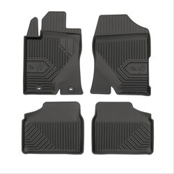 Πατάκια Αυτοκινήτου No77 Σκαφάκια για Toyota Avensis 2002-2009 4τμχ Frogum