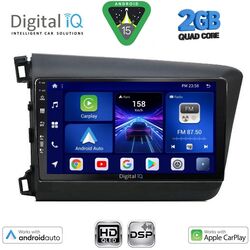 DIGITAL IQ BXC 31904D_CPAA (9inc) MULTIMEDIA TABLET for HONDA CIVIC 4Doors mod. 2012-2016