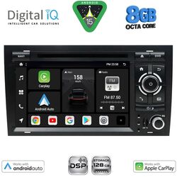 DIGITAL IQ BXF 750_CPAA (7'' DVD) MULTIMEDIA SYSTEM for AUDI A4 mod. 2002-2008