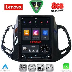 LENOVO SSW 10878_CPA TESLA STYLE for JEEP COMPASS mod. 2017-2021