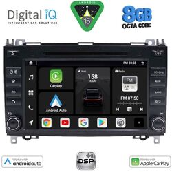 DIGITAL IQ BXF 768_CPAA (8'' DVD) MULTIMEDIA SYSTEM for MERCEDES A – B – SPRINTER – VITO – VIANO mod. 2007-2019