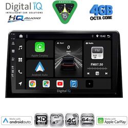 DIGITAL IQ BXK 19082_CPAA (10inc) MULTIMEDIA TABLET for CITROEN BERLINGO – OPEL COMBO – PEUGEOT PARTNER – TOYOTA PROACE mod. 2018-2026 - FIAT DOBLO mod. 2022-2026