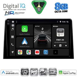 DIGITAL IQ BXK 20082_CPAA (10inc) MULTIMEDIA TABLET for CITROEN BERLINGO – OPEL COMBO – PEUGEOT PARTNER – TOYOTA PROACE mod. 2018-2026 - FIAT DOBLO mod. 2022-2026