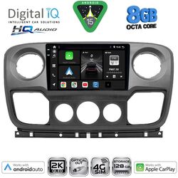 DIGITAL IQ BXK 20463_CPAA (10inc) MULTIMEDIA TABLET for NISSAN NV400 - OPEL MOVANO - RENAULT MASTER mod. 2010-2020