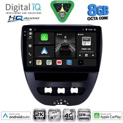 DIGITAL IQ BXK 20707_CPAA (10inc) MULTIMEDIA TABLET for CITROEN C1-PEUGEOT 107-TOYOTA AYGO mod. 2005-2014