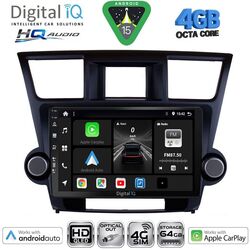 DIGITAL IQ BXK 19719_CPAA (10inc) MULTIMEDIA TABLET for TOYOTA HIGHLANDER mod. 2008-2015