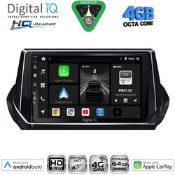DIGITAL IQ BXK 19509_CPAA (9inc) MULTIMEDIA TABLET for PEUGEOT 208 – 2008 mod. 2021+