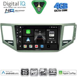 DIGITAL IQ BXK 19745SL_CPAA (10inc) MULTIMEDIA TABLET for VW GOLF SPORTSVAN mod. 2014-2021 (SILVER)