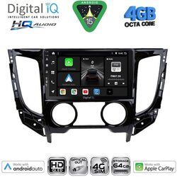 DIGITAL IQ BXK 19437_CPAA A/C (9inc) MULTIMEDIA TABLET for MITSUBISHI L200 mod. 2015-2019 με A/C