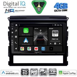 DIGITAL IQ BXK 19725_CPAA (9inc) MULTIMEDIA TABLET for TOYOTA LANDCRUISER mod. 2016-2019