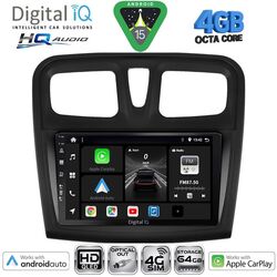 DIGITAL IQ BXK 19108SQ_CPAA (9inc) MULTIMEDIA TABLET for DACIA LOGAN – SANDERO mod. 2012-2019