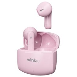 Ασύρματα Ακουστικά ΒΤ W4U-01 InEar TWS Ροζ P83.60.03