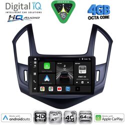 DIGITAL IQ BXK 19076B_CPAA (9inc) MULTIMEDIA TABLET for CHEVROLET CRUZE mod. 2013-2015