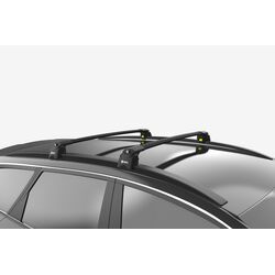 Μπάρες Οροφής Αυτοκινήτου Turtle Flush Rails Air2 (2009-8288) Αλουμινίου Μαύρες