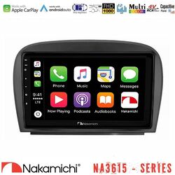 Nakamichi NA3615 Series Με Wireless Carplay & Android Auto Mercedes SL Class 2005-2011 Media Station Tablet 9