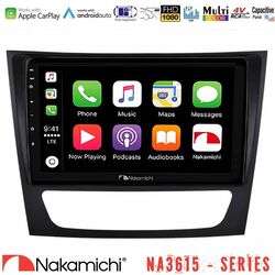 Nakamichi NA3615 Series Με Wireless Carplay & Android Auto Mercedes E Class / CLS Class Media Station Tablet 9