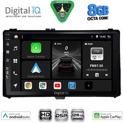 DIGITAL IQ BXF 18703A_CPAA (9inc) MULTIMEDIA TABLET for TOYOTA AURIS mod. 2015-2021 – AYGO X mod. 2022-2026 – COROLLA mod. 2017-2019