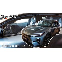 Heko – Ανεμοθραύστες Παραθύρων για Toyota C-HR 5d 2025+, μπροστά και πίσω, προσφέρουν φυσικό εξαερισμό καμπίνας χωρίς ρεύματα αέρα και βροχή – 4 Τεμ. (ΑΝΕΜ.SET29696)