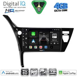 DIGITAL IQ BXK 19703B_CPAA (10inc) MULTIMEDIA TABLET for TOYOTA AURIS mod. 2015-2021