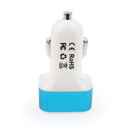 Amio ΑΝΤΑΠΤΟΡΑΣ ΑΝΑΠΤΗΡΑ 12/24V ΜΕ 2 USB 3000mA (1Α, 2Α) ΚΑΙ ΕΝΔΕΙΞΗ ΦΟΡΤΙΣΗΣ/ΚΑΤΑΝΑΛΩΣΗΣ