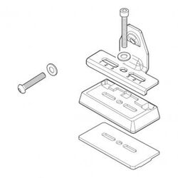 MENABO FIX509FP KIT ΑΚΡΑ (ΠΟΔΙΑ) FIX POINT ΓΙΑ ΜΠΑΡΕΣ TEMA/TEMA ALU MENABO