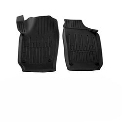 Race Action - Πατάκια Για Seat Ibiza (6L) 2002-2008 & Cordoba (6L) 2002-2009 & Skoda Fabia (6Y) 1999-2007 & VW Polo (9N) 2001-2009 5πορτο Λάστιχο Σκαφάκια Προστατευτικά Με Κουμπώματα υλικό Λάστιχο για Επιβατικά Αυτοκίνητα - 2 τεμ. (5020062/ST)
