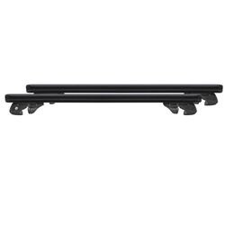 ΜΠΑΡΕΣ ΟΡΟΦΗΣ ΑΛΟΥΜΙΝΙΟΥ FENDER 118 cm ΣΕ ΜΑΥΡΟ ΧΡΩΜΑ ΓΙΑ ΟΡΟΦΗ ΜΕ STANDARD / RAISED RAILS MENABO - 2 ΤΕΜ.