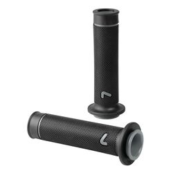 Lampa ΧΕΙΡΟΛΑΒΕΣ ΤΙΜΟΝΙΟΥ ΜΗΧΑΝΗΣ SPORT-GRIP ΜΑΥΡΟ/ΓΚΡΙ (22 mm-12cm/25mm-12,5cm) LAMPA - 2 ΤΕΜ.