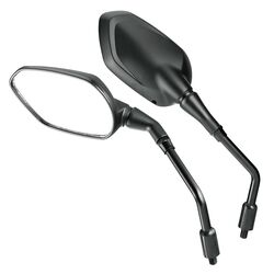 ΚΑΘΡΕΠΤΕΣ MOTO EXTER M10x1,25 DX+SX ΣΕ ΜΑΥΡΟ ΧΡΩΜΑ LAMPA - 2 ΤΕΜ.