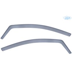 ΖΕΥΓΑΡΙ ΜΠΡΟΣΤΙΝΟΙ ΑΝΕΜΟΘΡΑΥΣΤΕΣ ΓΙΑ FIAT GRANDE PUNTO 3D 2005-2009 / EVO 3D 2009+ ΑΠΟ ΕΥΚΑΜΠΤΟ ΧΥΤΟ ΑΚΡΥΛΙΚΟ ΓΥΑΛΙ (CAST ACRYLIC GLASS) DGA - 2 ΤΕΜ