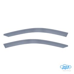 FORD TRANSIT COURIER 2D/4D 2014-2023 / TOURNEO COURIER 2D/4D 2014-2023 ΖΕΥΓΑΡΙ ΜΠΡΟΣΤΙΝΟΙ ΑΝΕΜΟΘΡΑΥΣΤΕΣ ΑΠΟ ΕΥΚΑΜΠΤΟ ΧΥΤΟ ΑΚΡΥΛΙΚΟ ΓΥΑΛΙ  (CAST ACRYLIC GLASS) DGA - 2 ΤΕΜ.