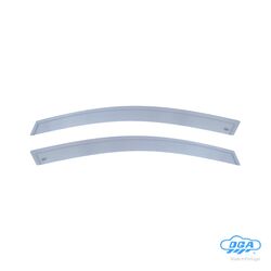 TOYOTA AURIS 5D 03/2007+ ΖΕΥΓΑΡΙ ΜΠΡΟΣΤΙΝΟΙ ΑΝΕΜΟΘΡΑΥΣΤΕΣ ΑΠΟ ΕΥΚΑΜΠΤΟ ΧΥΤΟ ΑΚΡΥΛΙΚΟ ΓΥΑΛΙ  (CAST ACRYLIC GLASS) DGA - 2 ΤΕΜ.