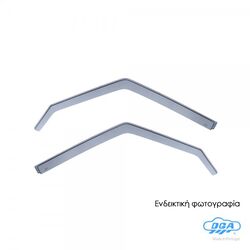 ΖΕΥΓΑΡΙ ΜΠΡΟΣΤΙΝΟΙ ΑΝΕΜΟΘΡΑΥΣΤΕΣ ΓΙΑ MITSUBISHI PAJERO / MONTERO / SHOGUN 3/5D 1982-1991 ΑΠΟ ΕΥΚΑΜΠΤΟ ΧΥΤΟ ΑΚΡΥΛΙΚΟ ΓΥΑΛΙ (CAST ACRYLIC GLASS) DGA - 2 ΤΕΜ