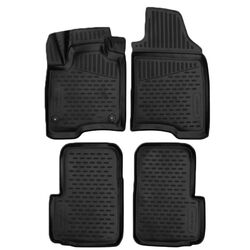 ΜΑΡΚΕ ΠΑΤΑΚΙΑ ΣΕ ΣΚΑΦΗ TPE ΛΑΣΤΙΧΟ ΓΙΑ FIAT PANDA 5D 2011+   ΣΕ ΜΑΥΡΟ ΧΡΩΜΑ NOVLINE - 4 ΤΕΜ.?