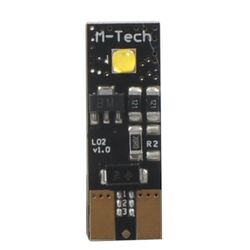 M-Tech W5W T10 12V W2.1x9.5d 2W 2xHP LED OSRAM OPTO ΛΕΥΚΟ CAN-BUS BLISTER 2ΤΕΜ.