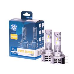 ΛΑΜΠΑ LED H15 12V IP65 6.000K 4.600lm LED SET PRO SMART SERIES M-TECH - 2 ΤΕΜ.