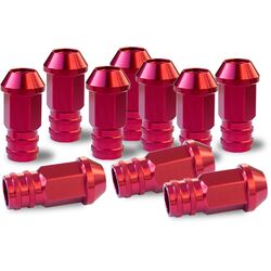 Simoni Racing ΠΑΞΙΜΑΔΙ ΚΩΝΙΚΟ 12χ1,25 (50mm) (19) ΚΟΚΚΙΝΟ 10ΤΕΜ.