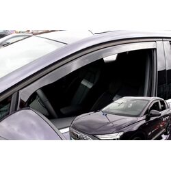 AUDI Q4 E-TRON 5D 2021+  -  ΑΝΕΜΟΘΡΑΥΣΤΕΣ ΑΥΤΟΚΙΝΗΤΟΥ ΑΠΟ ΕΥΚΑΜΠΤΟ ΦΙΜΕ ΠΛΑΣΤΙΚΟ HEKO - 2 ΤΕΜ.