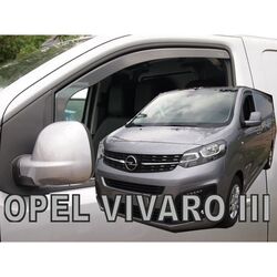 Heko CITROEN JUMPY III / SPACETOURER / TOYOTA PROACE II / PEUGEOT EXPERT III / TRAVELLER 2016> / OPEL VIVARO III 2019> ΖΕΥΓΑΡΙ ΑΝΕΜΟΘΡΑΥΣΤΕΣ VAN ΑΠΟ ΕΥΚΑΜΠΤΟ ΦΙΜΕ ΠΛΑΣΤΙΚΟ HEKO - 2 ΤΕΜ.