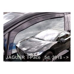 JAGUAR I-PACE 5D 2018+  ΖΕΥΓΑΡΙ ΑΝΕΜΟΘΡΑΥΣΤΕΣ ΑΠΟ ΕΥΚΑΜΠΤΟ ΦΙΜΕ ΠΛΑΣΤΙΚΟ HEKO - 2 ΤΕΜ.