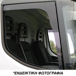 Heko OPEL VIVARO I 2D 2001>2014 / NISSAN PRIMASTAR ΖΕΥΓΑΡΙ ΑΝΕΜΟΘΡΑΥΣΤΕΣ VAN ΓΙΑ ΟΛΟ ΤΟ ΤΖΑΜΙ ΑΠΟ ΕΥΚΑΜΠΤΟ ΦΙΜΕ ΠΛΑΣΤΙΚΟ HEKO - 2 ΤΕΜ.