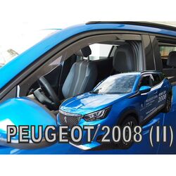 Heko PEUGEOT 2008 5D 2019> / 2008E 5D 2019> - ΖΕΥΓΑΡΙ ΑΝΕΜΟΘΡΑΥΣΤΕΣ ΑΥΤΟΚΙΝΗΤΟΥ ΑΠΟ ΕΥΚΑΜΠΤΟ ΦΙΜΕ ΠΛΑΣΤΙΚΟ HEKO - 2 ΤΕΜ.