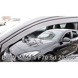 ΑΝΕΜΟΘΡΑΥΣΤΕΣ ΓΙΑ BMW ΣΕΙΡΑ 1 F70 5D 2024+ ΣΕΤ ΑΥΤΟΚΙΝΗΤΟΥ ΑΠΟ ΕΥΚΑΜΠΤΟ ΦΙΜΕ ΠΛΑΣΤΙΚΟ HEKO - 4 ΤΕΜ