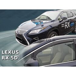 LEXUS RX 5D 2016+   ΖΕΥΓΑΡΙ ΑΝΕΜΟΘΡΑΥΣΤΕΣ ΑΥΤΟΚΙΝΗΤΟΥ ΑΠΟ ΕΥΚΑΜΠΤΟ ΦΙΜΕ ΠΛΑΣΤΙΚΟ HEKO - 2 ΤΕΜ.