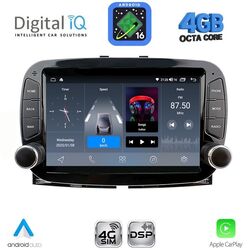 DIGITAL IQ BLG 498_CPA (7" DECK) MULTIMEDIA SYSTEM for FIAT 500 mod. 2016-2025