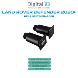 DIQ FΖ 5013 REAR SEATS CAR CHARGER KIT for LAND ROVER DEFENDER 2020>