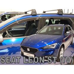 Heko SEAT LEON 5D 2020> / CUPRA LEON 5D 2020> - ΣΕΤ ΑΝΕΜΟΘΡΑΥΣΤΕΣ ΑΥΤΟΚΙΝΗΤΟΥ ΑΠΟ ΕΥΚΑΜΠΤΟ ΦΙΜΕ ΠΛΑΣΤΙΚΟ HEKO - 4 ΤΕΜ.